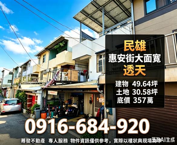 嘉義民雄法拍透天-1